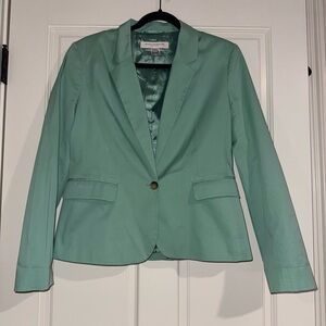 Sage green blazer from French Connection